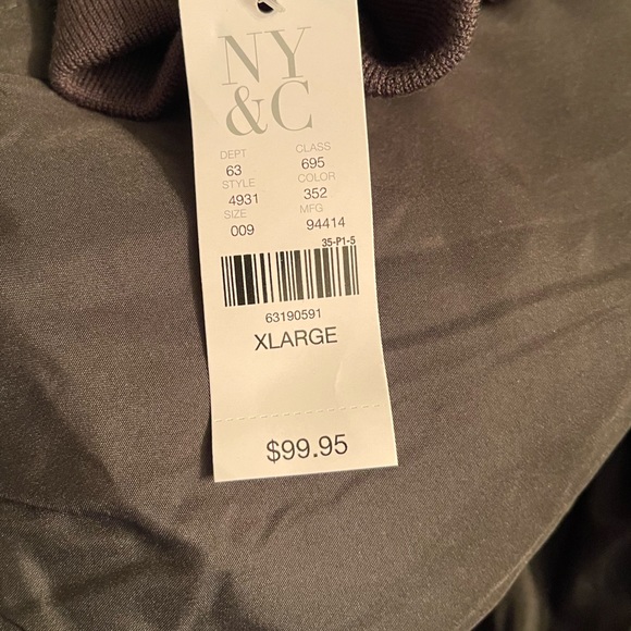 NY&C CAMO-PRINT REVERSIBLE HOODED FAUX-FUR JACKET XL - Picture 9 of 11